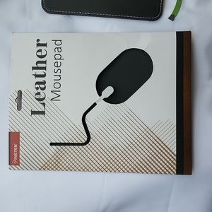3 for $9  New Insten Black Leather Mouse Pad